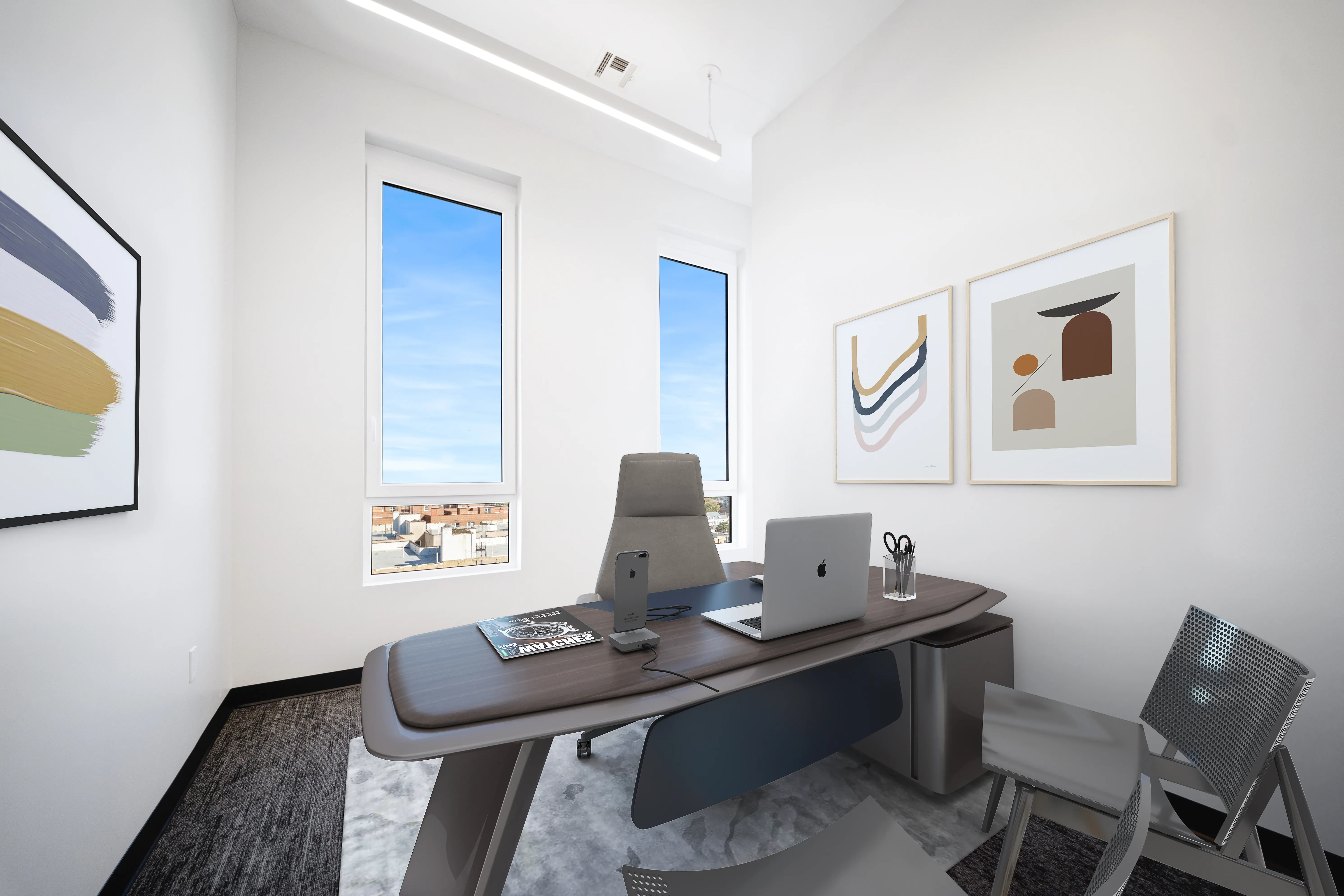 After virtual staging